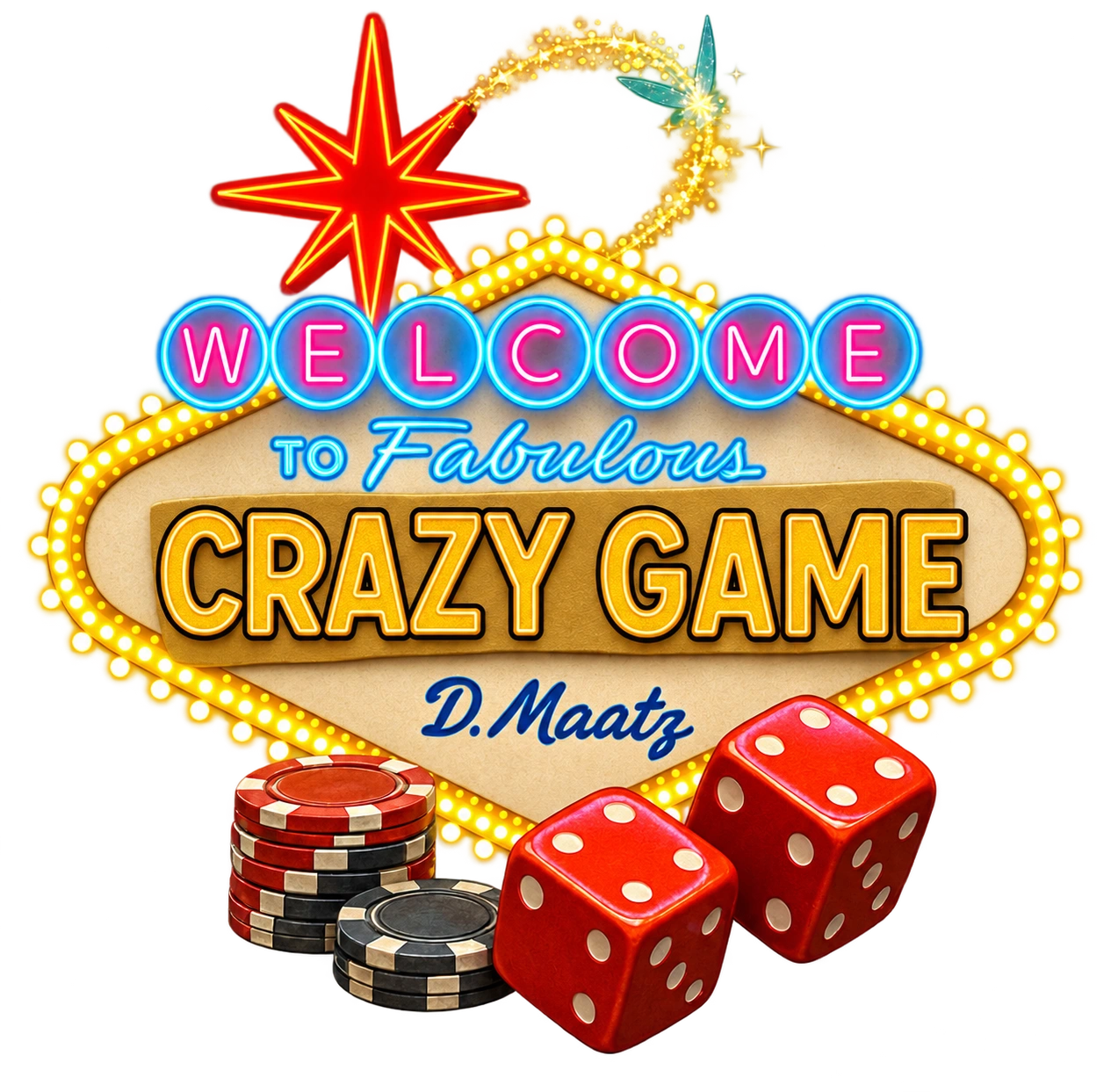 Crazy Game Geschäftslogo