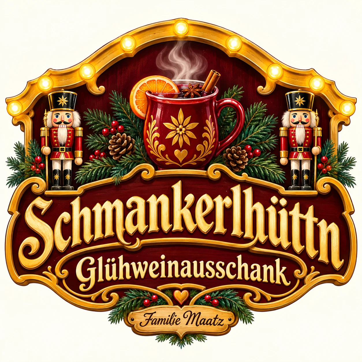 Glühweinausschank Geschäftslogo
