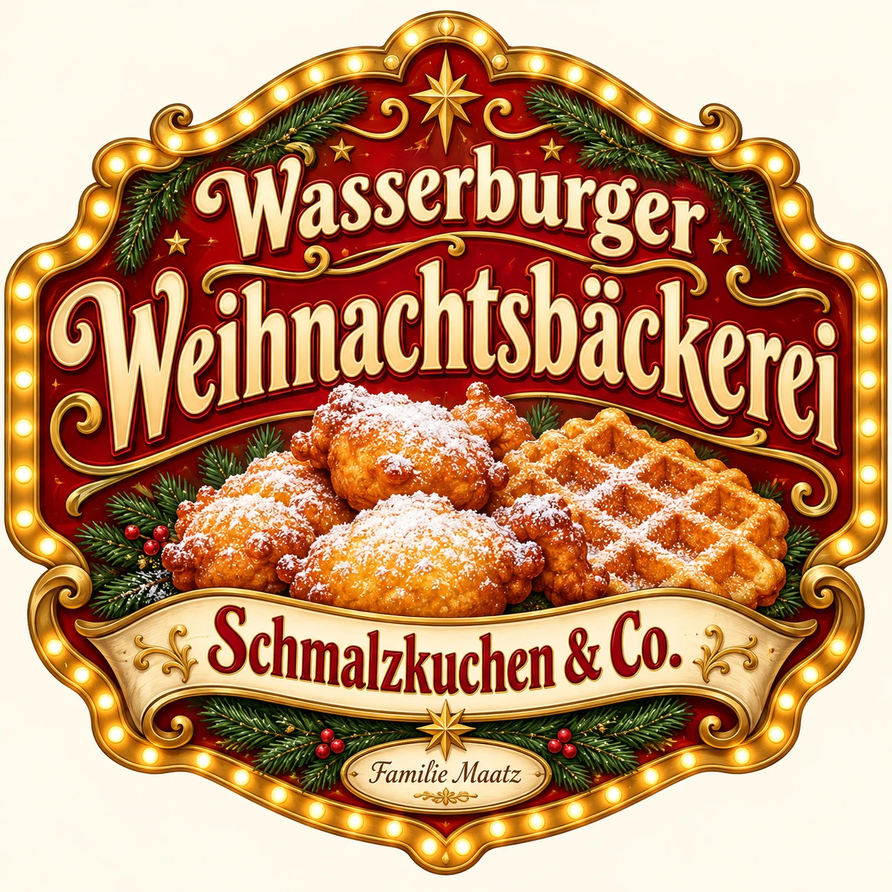 Weihnachtsbäckerei Geschäftslogo